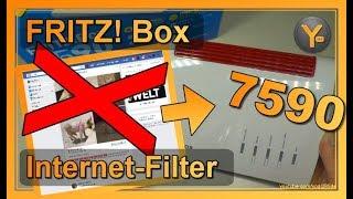 AVM FRITZ! Box 7590: Internet-Filter & Kindersicherung einrichten