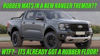 Rubber Mats in a Ford Ranger 2023+Tremor? Why do you need them?