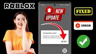 How to fix roblox unable to connect server please check your internet connection error