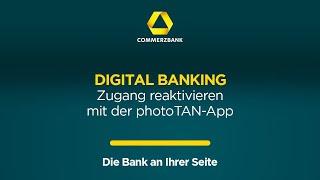 Digital Banking Zugang einfach und schnell mithilfe der photoTAN App entsperren