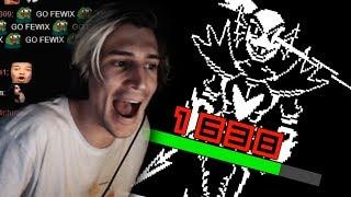 NO SURVIVORS! - xQc Plays UNDERTALE Genocide Route (Part 1) | xQcOW