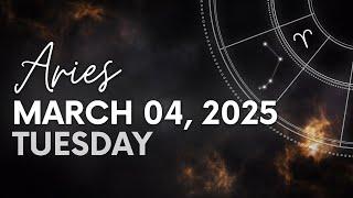 Aries - Daily Horoscope - March 04, 2025