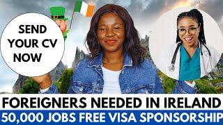 FREE VISA SPONSORSHIP JOBS IN IRELAND FOR FOREIGNERS 2024/2025: DON'T MISS OUT ON THIS.