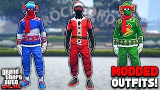 How To Get Multiple GTA 5 Christmas Modded Outfits! (No Transfer Glitch)