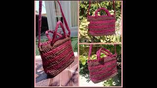 Lovely Crochet bag #crochet #crochetting #bag #handbag #handmade