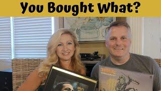 My Hubby's Reaction To The New Turntable & Questioning Some Of My Vinyl Buying Decisions!