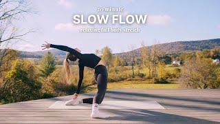 20 Minute Slow Flow | relaxing, full body stretch