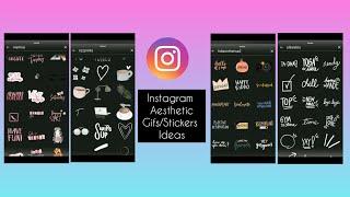 Instagram Story Ideas - the best aesthetic instagram gifs/stickers search ideas | Gif keyword