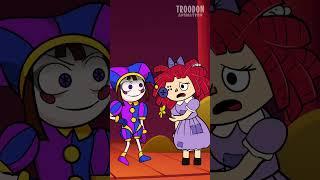 POMNI  Evil TWIN SISTER | She Kills The Amazing Digital Circus Characters ( Cartoon Animation )