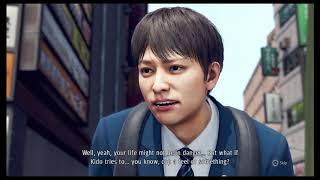 Judgment - Chapter 12:  Hoshino Worried about Saori-San Taxi "It Felt Nice" Cutscene (2019)