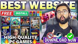 Finally Best Website To Download Games In Pc 2024|| Free Games | Legal Website |No Piracy| No Virus