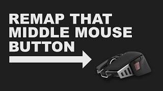 Corsair Middle Mouse Button (M65) Remap - ICUE