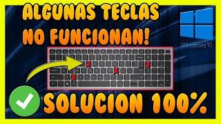  Algunas Teclas de mi Laptop No Funcionan en Windows 10 (SOLUCIÓN)