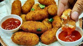 New Snack Recipe, Crispy Tasty Potato Nuggets Ramzan Special Iftar Recipe | Easy Potato Nuggets