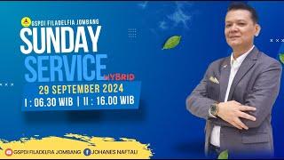 IBADAH RAYA I MINGGU 29 SEPTEMBER 2024 | GSPDI JOMBANG | Ps. Johanes | MENCARI TUHAN - YOH 1:35-38