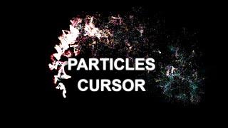 Particles Cursor Using HTML CSS & JavaScript | Three.js Particles Animation