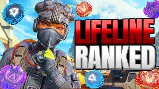 High Level Lifeline Ranked Gameplay - Apex Legends (No Commentary)