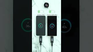 Samsung Galaxy A55 vs Galaxy S24 Ultra Charging Test! 🪫