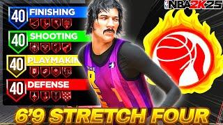 6'9 BUILDS are INSANE in NBA 2K25 New "2 WAY SKILLED STRETCH FOUR" Build is DOMINATING 2K25