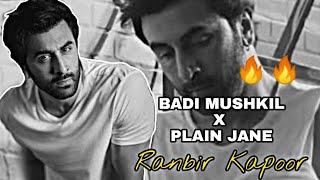 Badi mushkil x Plain Jane l  Ranbir Kapoor #shorts #ytshorts Manish Kumar Editz