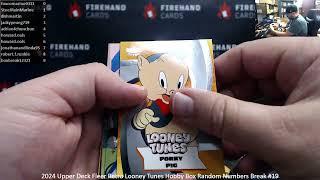 12/28/2024 2024 Upper Deck Fleer Retro Looney Tunes Hobby Box Random Numbers Break #19