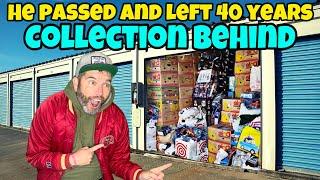 He PASSED & left 40 YEAR COLLECTION BEHIND