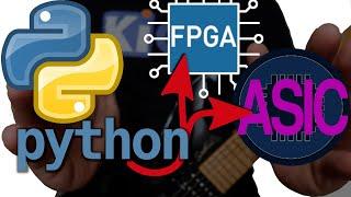 Python design of a hardware digital tuner on FPGA and ASIC