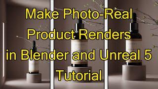 Photorealistic Product Visualization Animation Using Blender and Unreal Engine 5 Tutorial