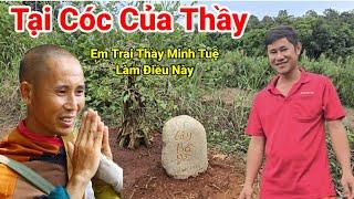 Cùng Anh Thìn em Trai Thầy Trồng Cây Bồ Đề Nơi Thầy Ẩn Tu Trên Cóc Vườn Sầu Riêng