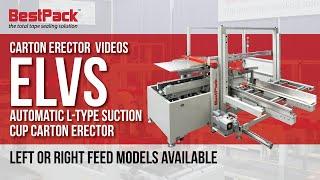 ELVS: Automatic L-Type Suction Cup Carton Erector