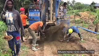 How to drill a 100 meter deep borehole|Water supply to the farm|