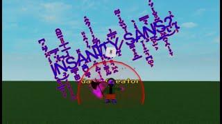 TRUE INSANITY SANS (Reworked) | Sans Game REMAKE | Roblox