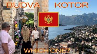  BUDVA vs KOTOR  Which Montenegro city should YOU visit?