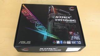 Unboxing - ASUS STRIX X99 GAMING