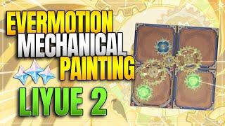 Evermotion Mechanical Painting: Liyue 2 | Gears Event | Invoker |【Genshin Impact】