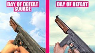 Day of Defeat vs Day of Defeat Source - Weapons Comparison