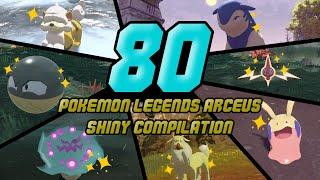 80 Shiny Pokémon Legends Arceus Compilation