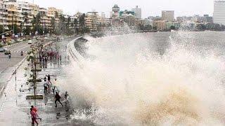 Marine drive Hightide | Mumbai Rains | HD| Mumbai |