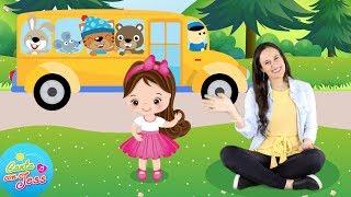 The Wheels on the Bus in Spanish - Las Ruedas del Autobús | Action Song for Kids