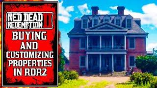 BUYING and Customizing PROPERTIES in Red Dead... (RDR2)