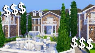 I Built a Million Dollar Mansion in The Sims 4