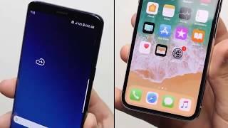 Samsung Galaxy S9 vs Iphone X Drop Test