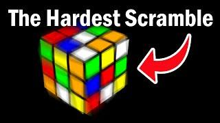 I found the HARDEST Rubik's Cube Scramble