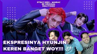 [BE ORIGINAL] Stray Kids(스트레이 키즈) 'MANIAC' (4K) REACTION!!! EKSPRESINYA HYUNJIN KEREN BANGET WOY!!!