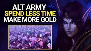 MAKE MORE GOLD FASTER - How I Craft on 240 Concentration Alts