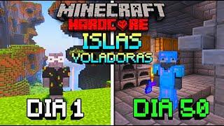 SOBREVIVÍ 100 Días en ISLAS VOLADORAS en Minecraft HARDCORE... Parte 1