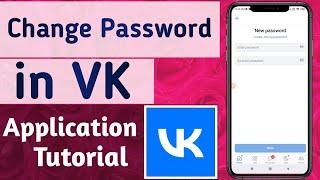 How to Change account Password in VK App