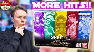 Unboxing the ONE PIECE CARD THE BEST Storage Box Set! Epic Pack Openings & Bonus Cards!