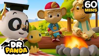  Campfire Fall Fun! | Learning Cartoon For Kids | Dr. Panda 