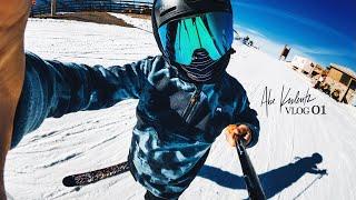 Skiing Mammoth Mountain - VLOG 01